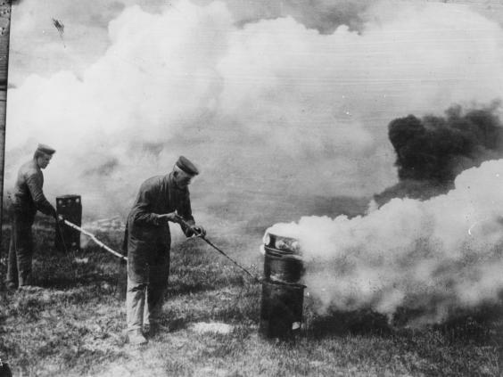 uso de armas químicas en la primera guerra mundial