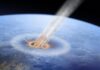 impacto de un asteroide en la Tierra