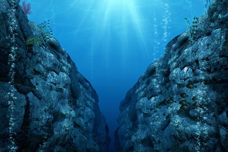profundidad del oceano