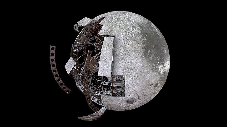 teorías sobre la luna