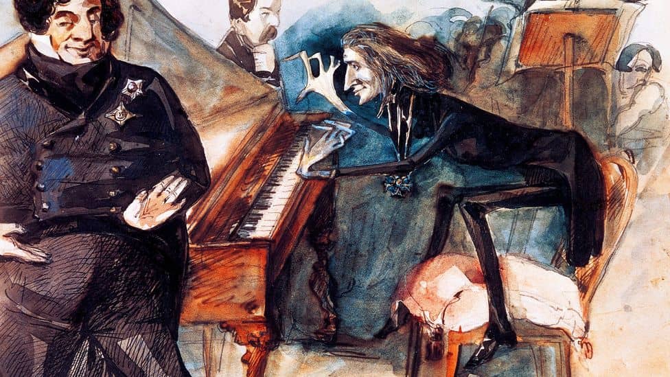 estrella de rock llamada Franz Liszt